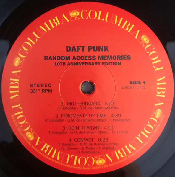 Daft Punk – Random Access Memories 10th Anniversary (3xLP) (2023) - Imagen 5