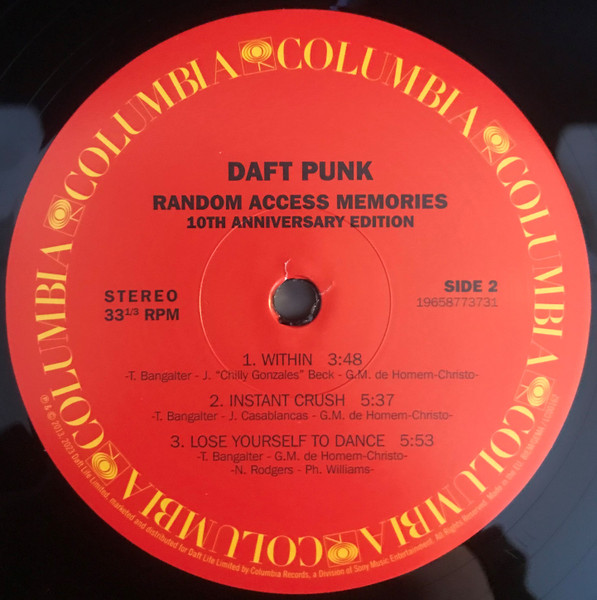 Daft Punk – Random Access Memories 10th Anniversary (3xLP) (2023) - Imagen 9