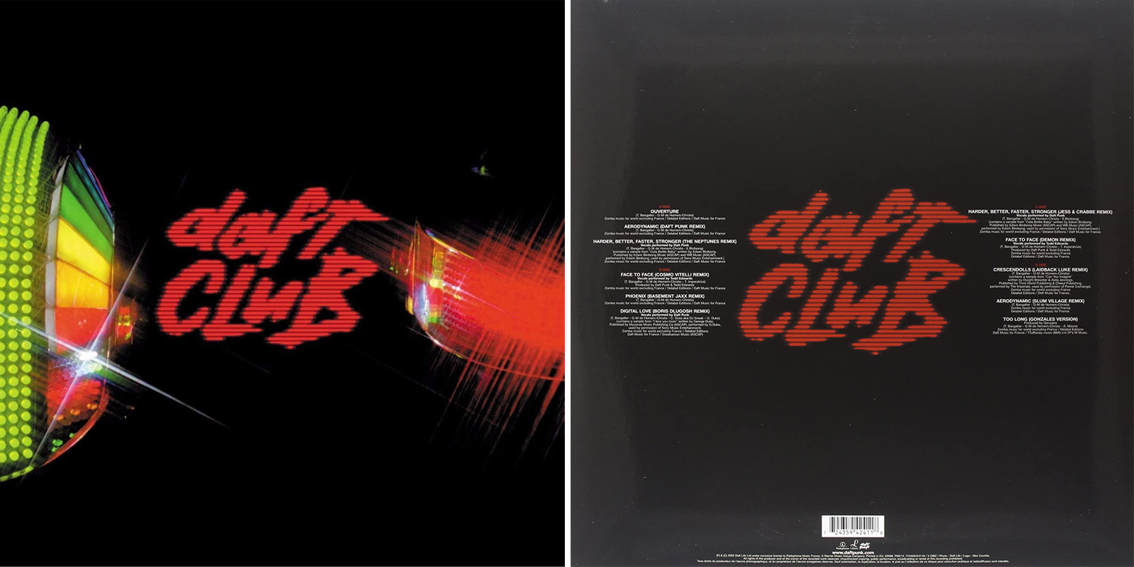 Daft Punk - Daft Club (2xLP) (2003) - Imagen 2