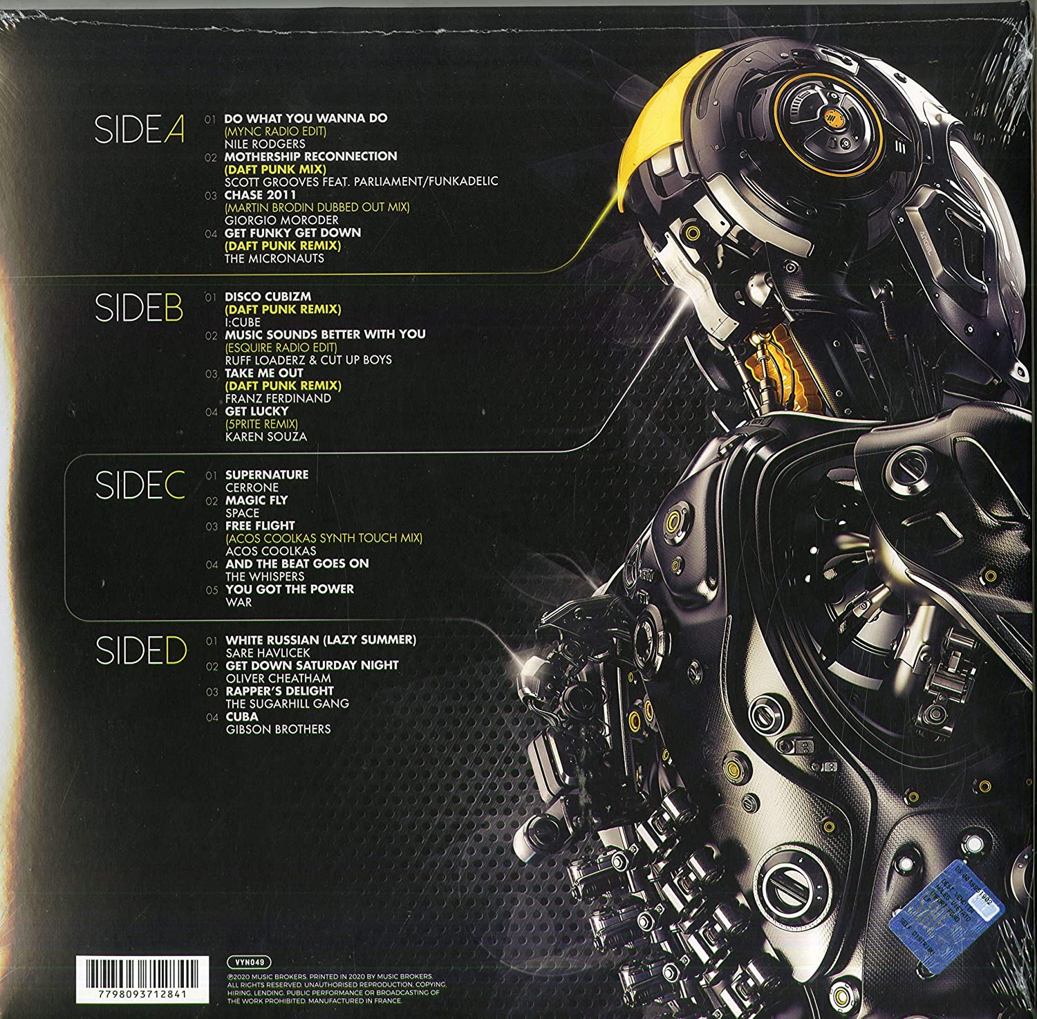 Daft Punk - The Many Faces (DualColorVinyl) (2xLP) (2020) - Imagen 2