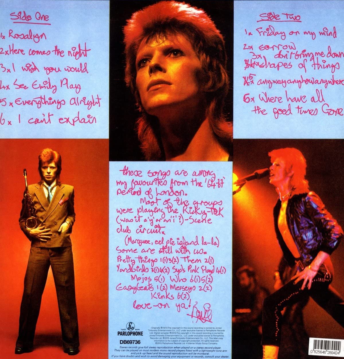 David Bowie - PinUps (1973) - Imagen 2