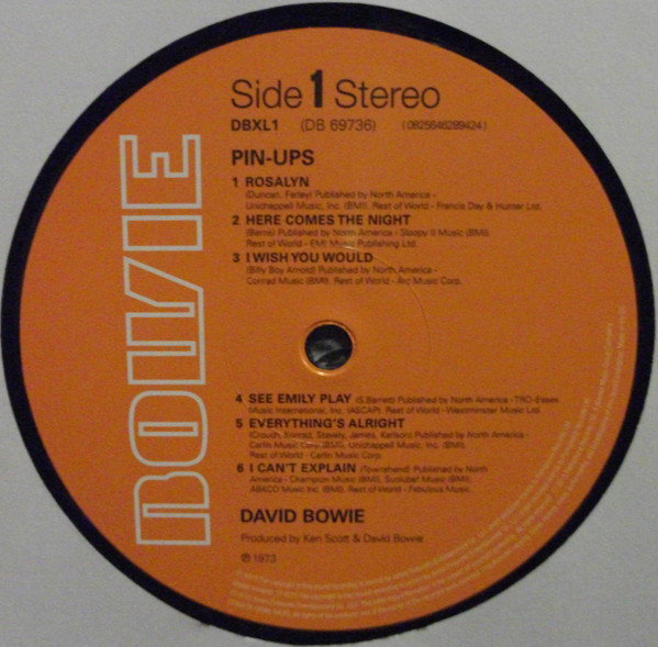 David Bowie - PinUps (1973) - Imagen 3