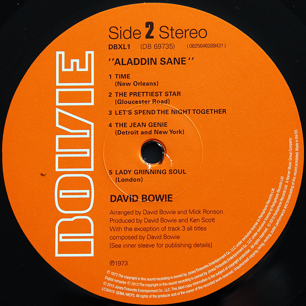 David Bowie – Aladdin Sane (1973) - Imagen 5