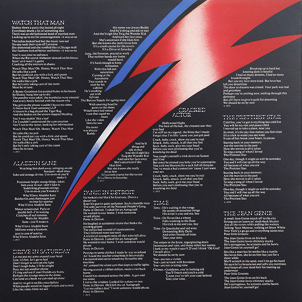 David Bowie – Aladdin Sane (1973) - Imagen 6