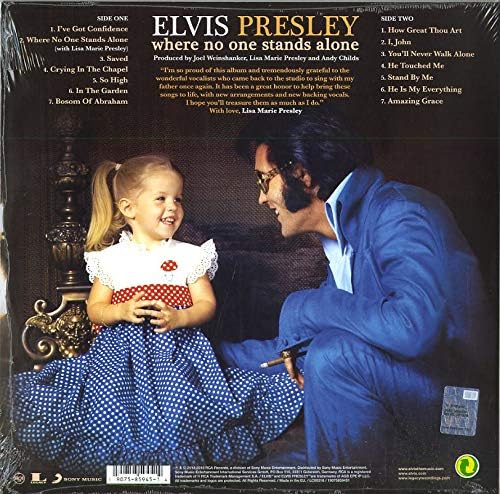 Elvis Presley - Where No One Stands Alone (2018) - Imagen 3