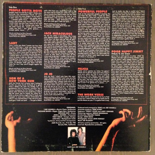 Gino Vannelli – Powerful People (1974) - Imagen 2