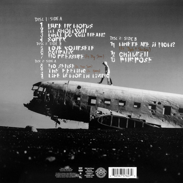 Justin Bieber – Purpose (2xLP) (2015) - Imagen 2