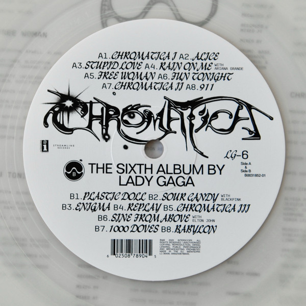 Lady Gaga - Chromatica (ClearVinyl) (2020) - Imagen 5