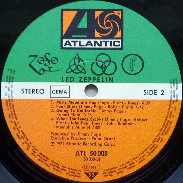 Led Zeppelin - Led Zeppelin IV (1971) - Imagen 4