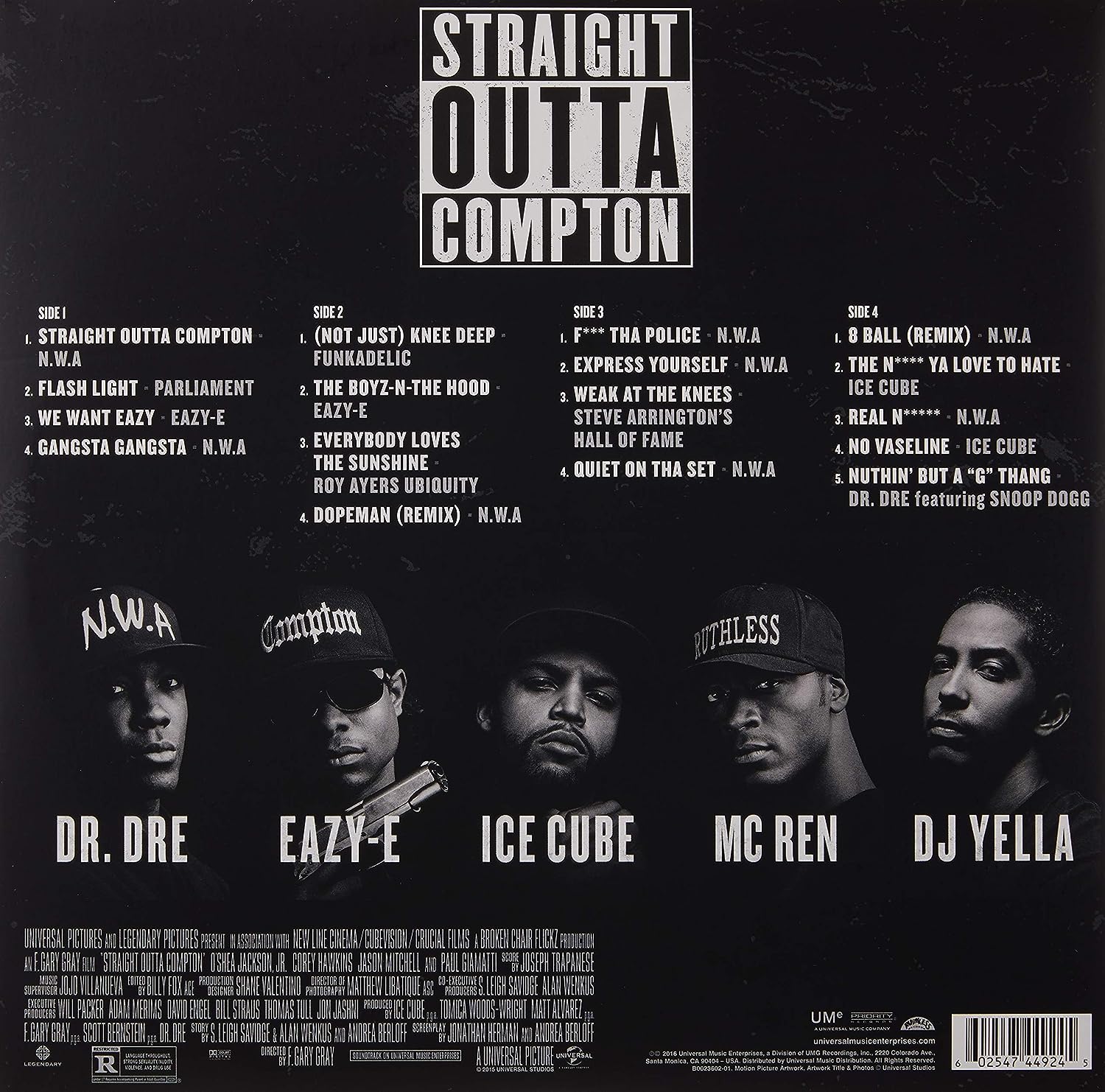 N.W.A. - Straight Outta Compton (MotionPicture) (2xLP) (2016) - Imagen 2