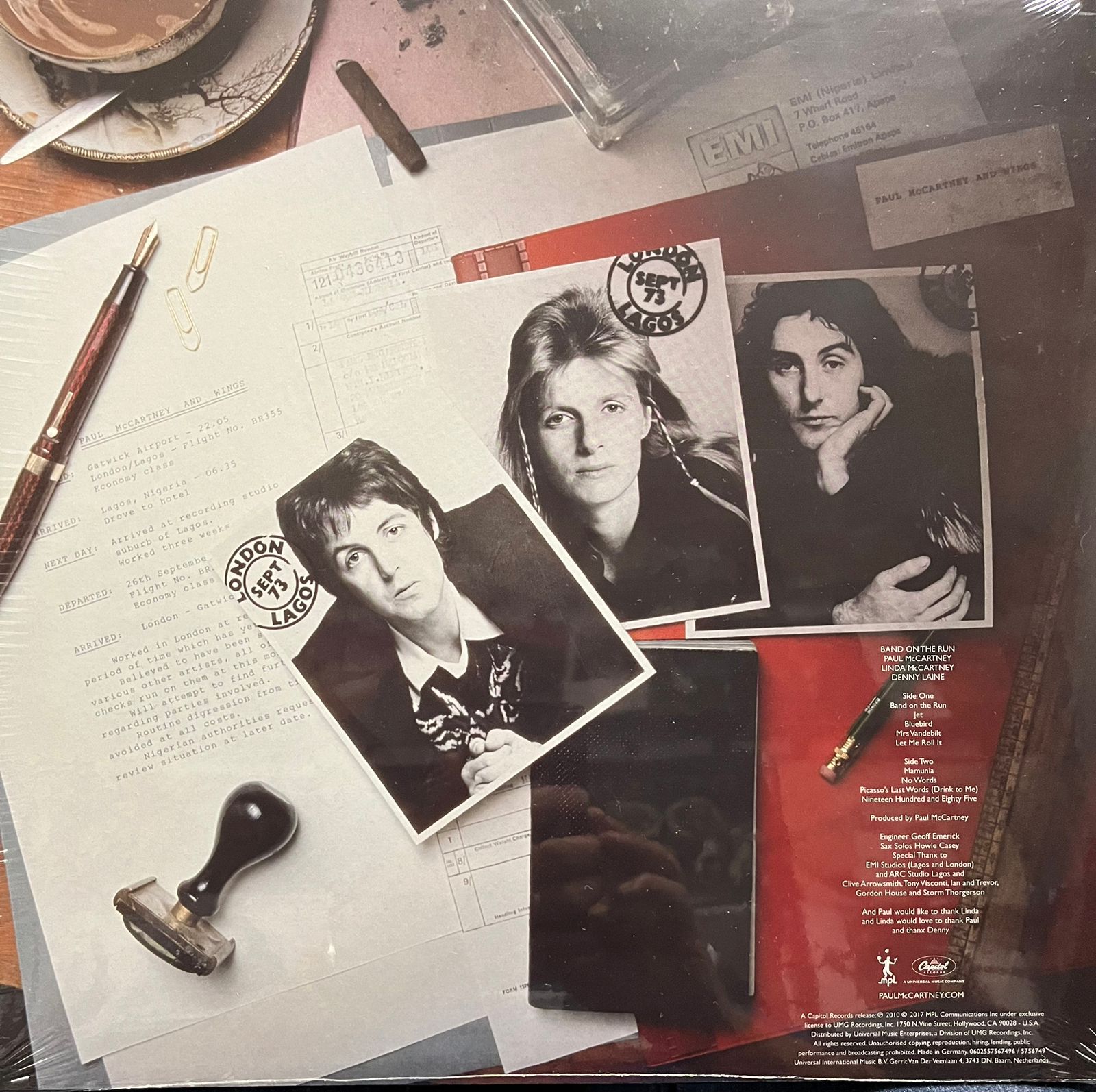 Paul McCartney - Band On The Run (1973) - Imagen 2