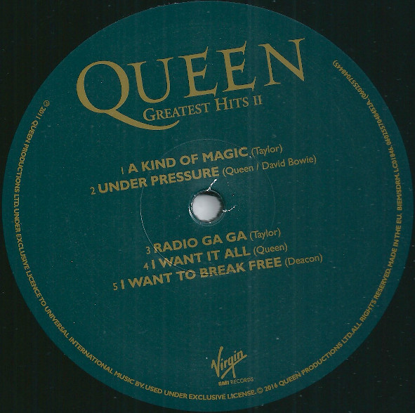 Queen - Greatest Hits II (2xLP) (2016) - Imagen 3