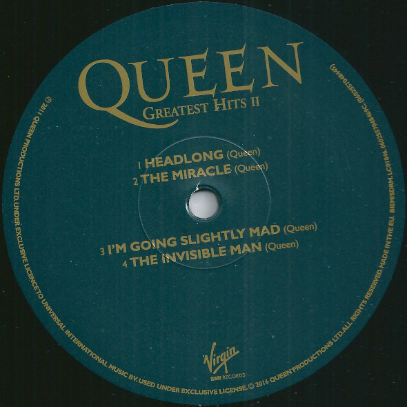Queen - Greatest Hits II (2xLP) (2016) - Imagen 5