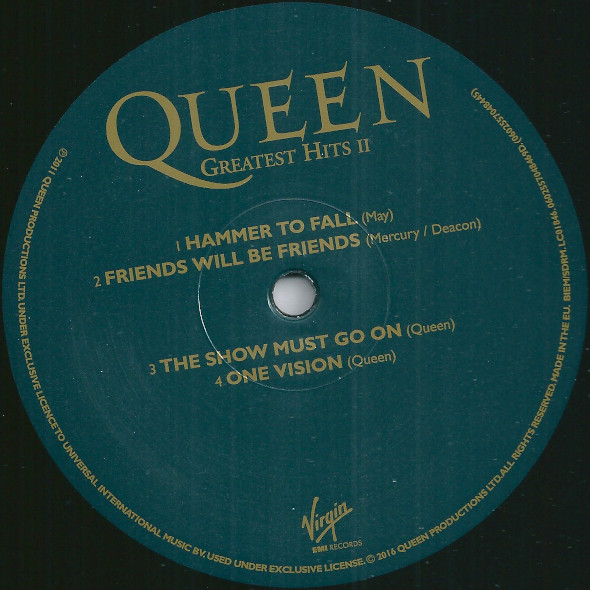 Queen - Greatest Hits II (2xLP) (2016) - Imagen 6