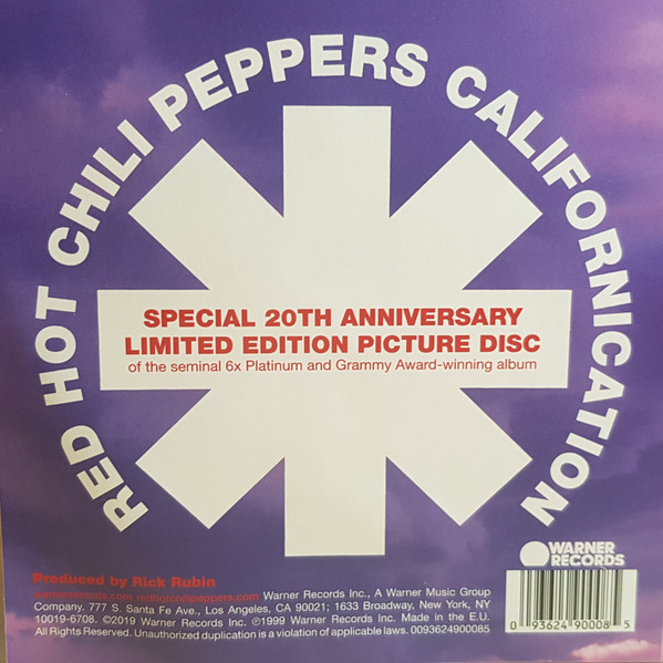 Red Hot Chili Peppers - Californication (PicDisc) (2xLP) (2019) - Imagen 5