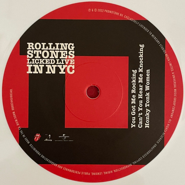 Rolling Stones – Licked Live In NYC (WhiteVinyl) (3xLP) (2022) - Imagen 6