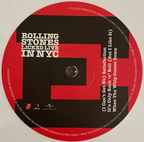 Rolling Stones – Licked Live In NYC (WhiteVinyl) (3xLP) (2022) - Imagen 7