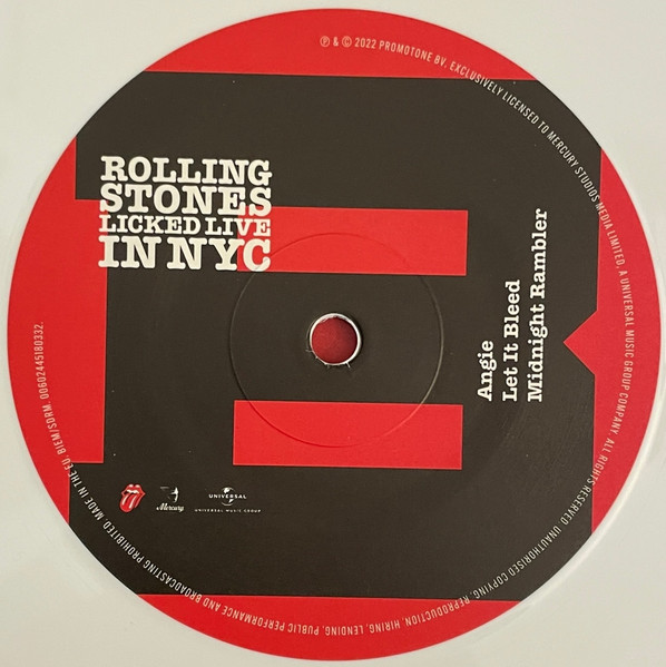 Rolling Stones – Licked Live In NYC (WhiteVinyl) (3xLP) (2022) - Imagen 4