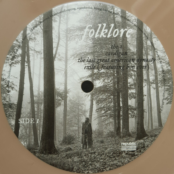Taylor Swift - Folklore (BeigeVinyl) (2xLP) (2020) - Imagen 3