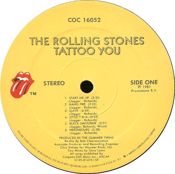 The Rolling Stones - Tattoo You (1981) - Imagen 3