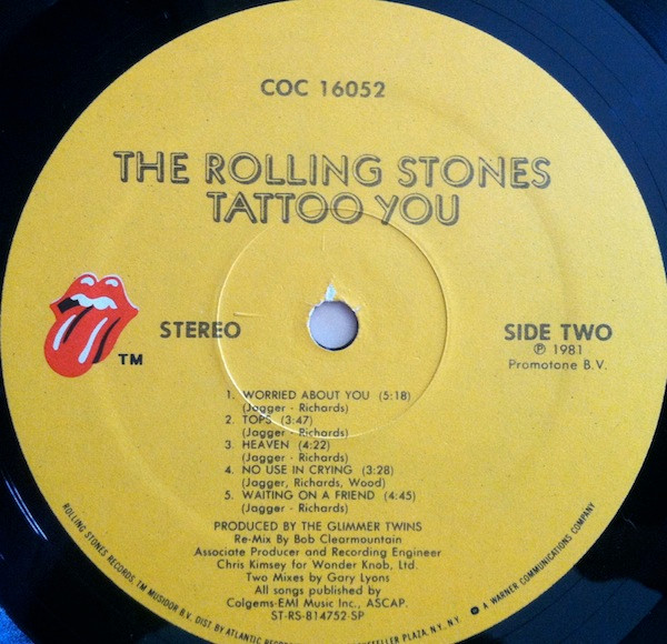 The Rolling Stones - Tattoo You (1981) - Imagen 4
