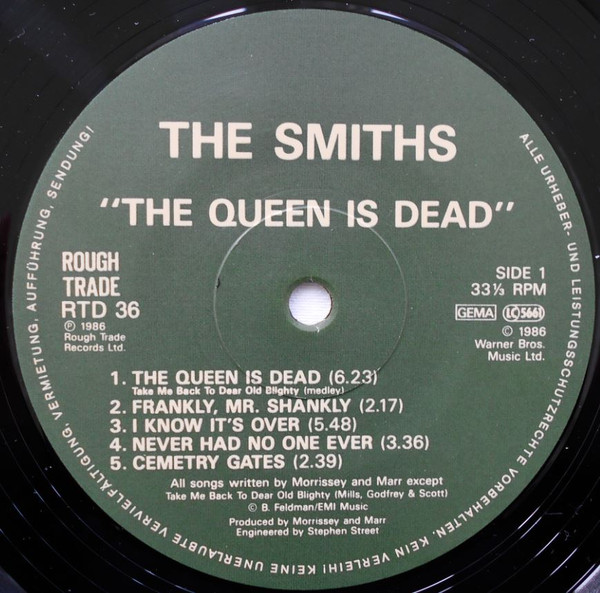 The Smiths - Queen Is Dead (1986) - Imagen 3