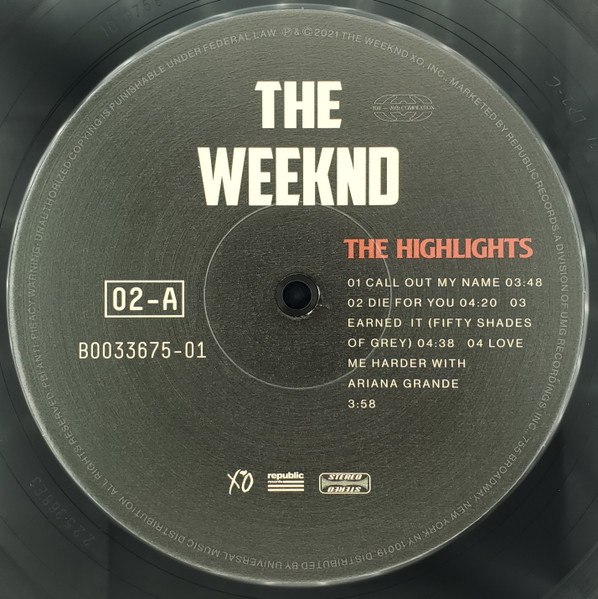The Weeknd – The Highlights (2xLP) (2021) - Imagen 5
