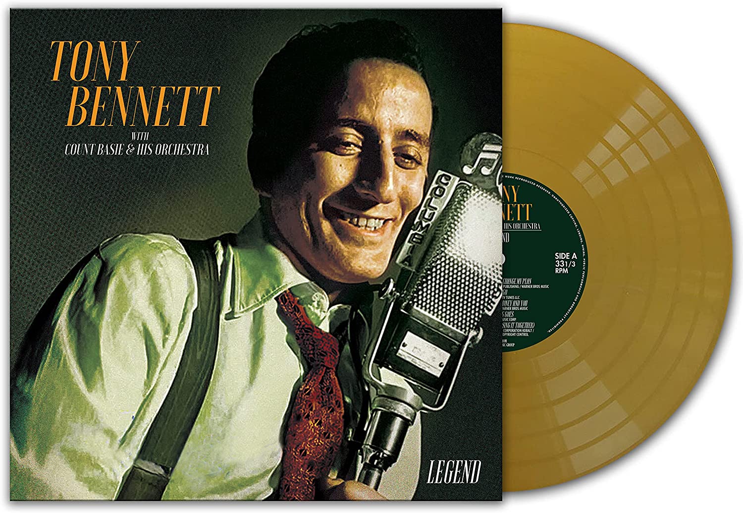 Tony Bennett - Legend (GoldVinyl) (2021)