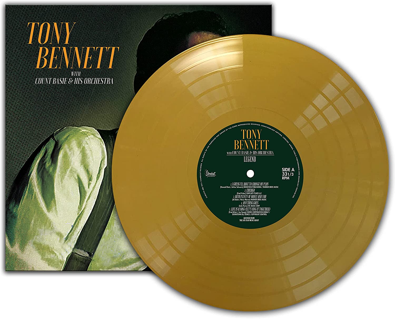 Tony Bennett - Legend (GoldVinyl) (2021) - Imagen 3