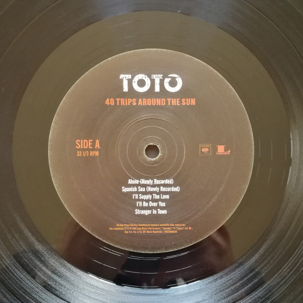 Toto - 40 Trips Around The Sun (2xLP) (2018) - Imagen 3