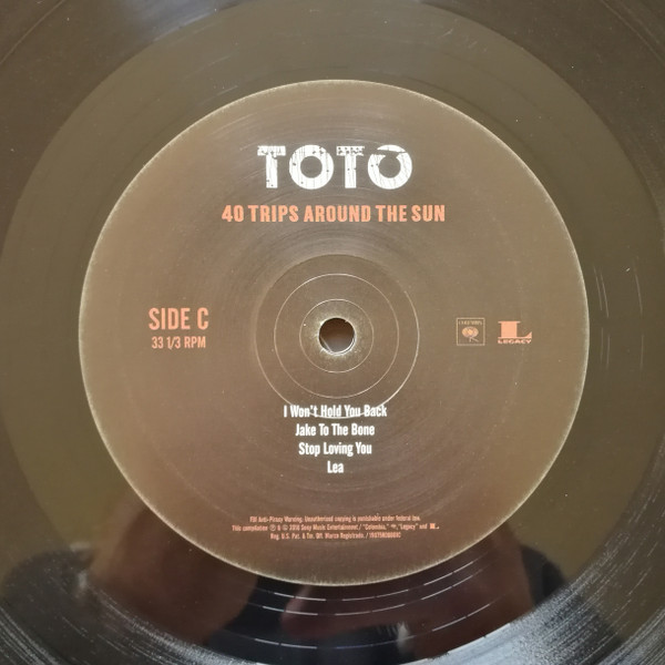 Toto - 40 Trips Around The Sun (2xLP) (2018) - Imagen 5