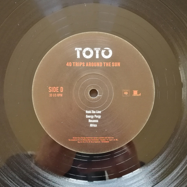 Toto - 40 Trips Around The Sun (2xLP) (2018) - Imagen 6