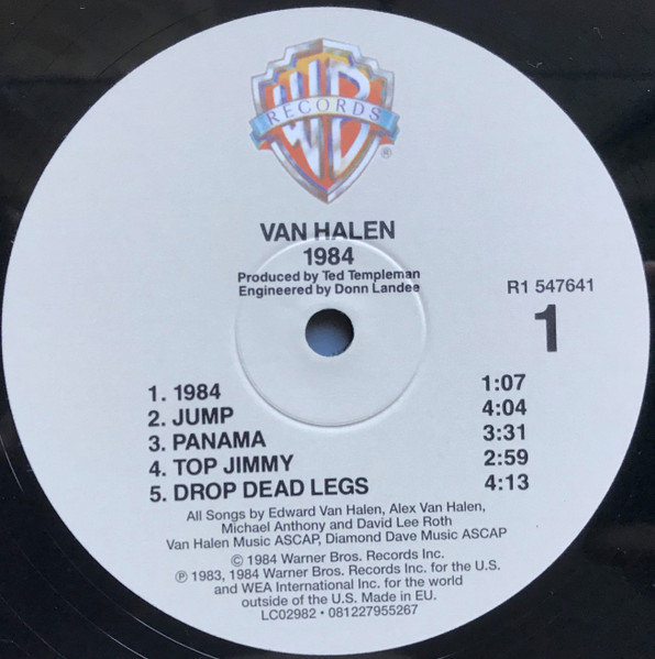 Van Helen - MCMLXXXIV (2010) - Imagen 3